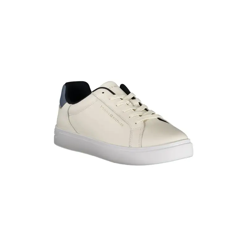 Calzatura Sportiva Donna Beige con Dettagli Blu miniatura 2