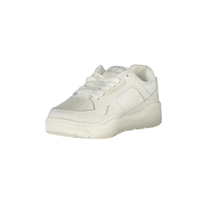 Calzatura Sportiva Donna Bianca con Dettagli a Contrasto Bianco miniatura 3