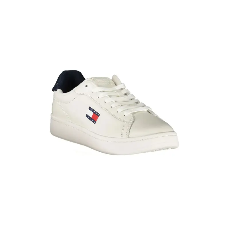 Calzatura Sportiva Donna Bianca con Lacci Bianco miniatura 2