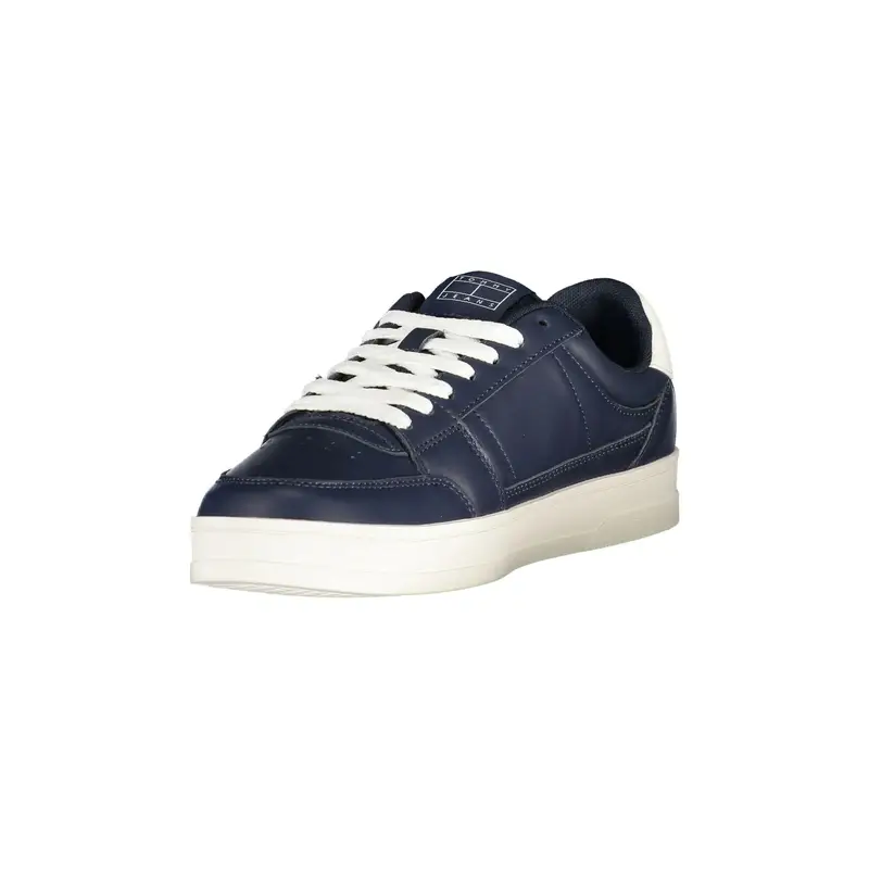 Calzatura Sportiva Uomo Blu con Dettagli Bianchi miniatura 3