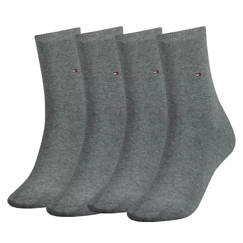 Calzino navy / grigio sfumato / rosso / bianco