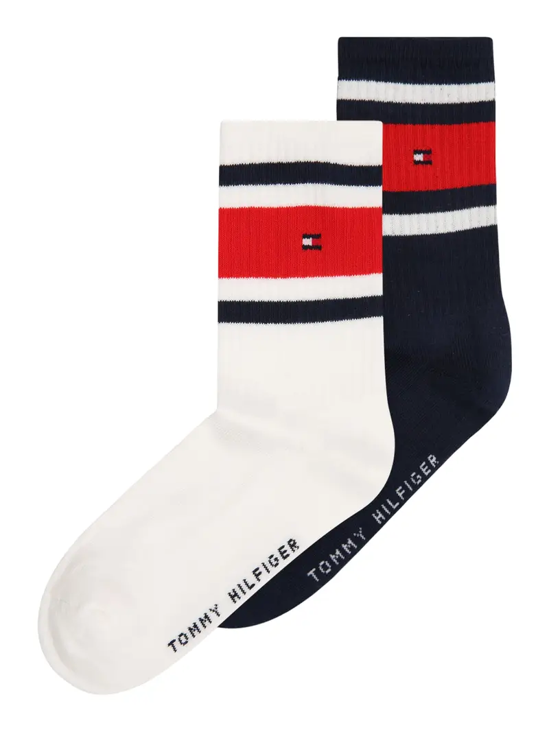 TOMMY HILFIGER Calzino  navy / rosso / bianco