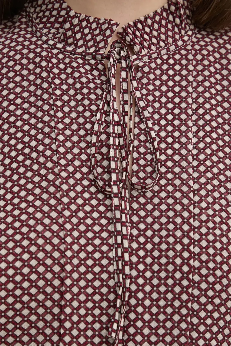 camicetta donna colore granata WW0WW44047 miniatura 5