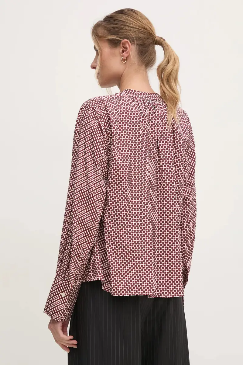 camicetta donna colore granata WW0WW44999 miniatura 3