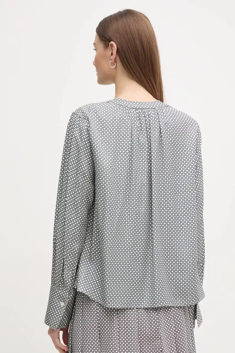 camicetta donna colore grigio WW0WW44999 miniatura 3