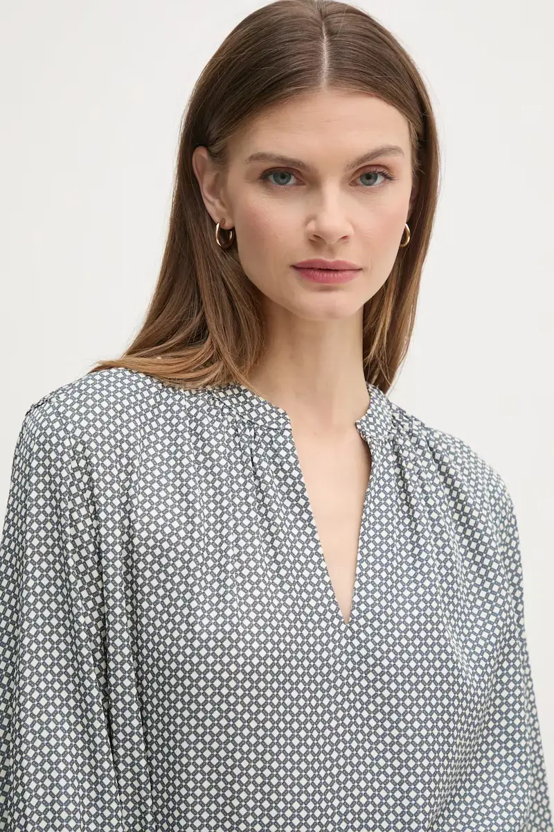 camicetta donna colore grigio WW0WW44999 miniatura 4