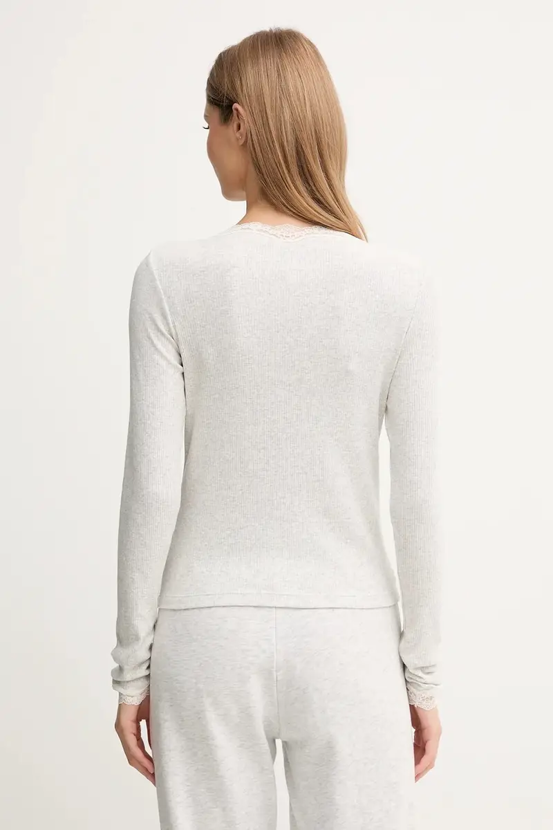 camicia a maniche lunghe colore grigio UW0UW06071 miniatura 2