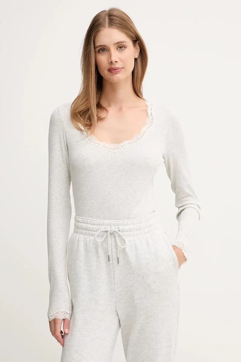 camicia a maniche lunghe colore grigio UW0UW06071 miniatura 4