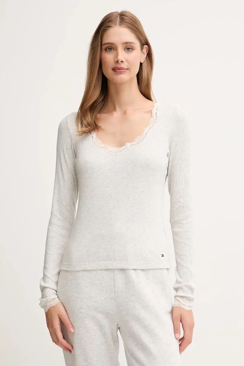 camicia a maniche lunghe colore grigio UW0UW06071