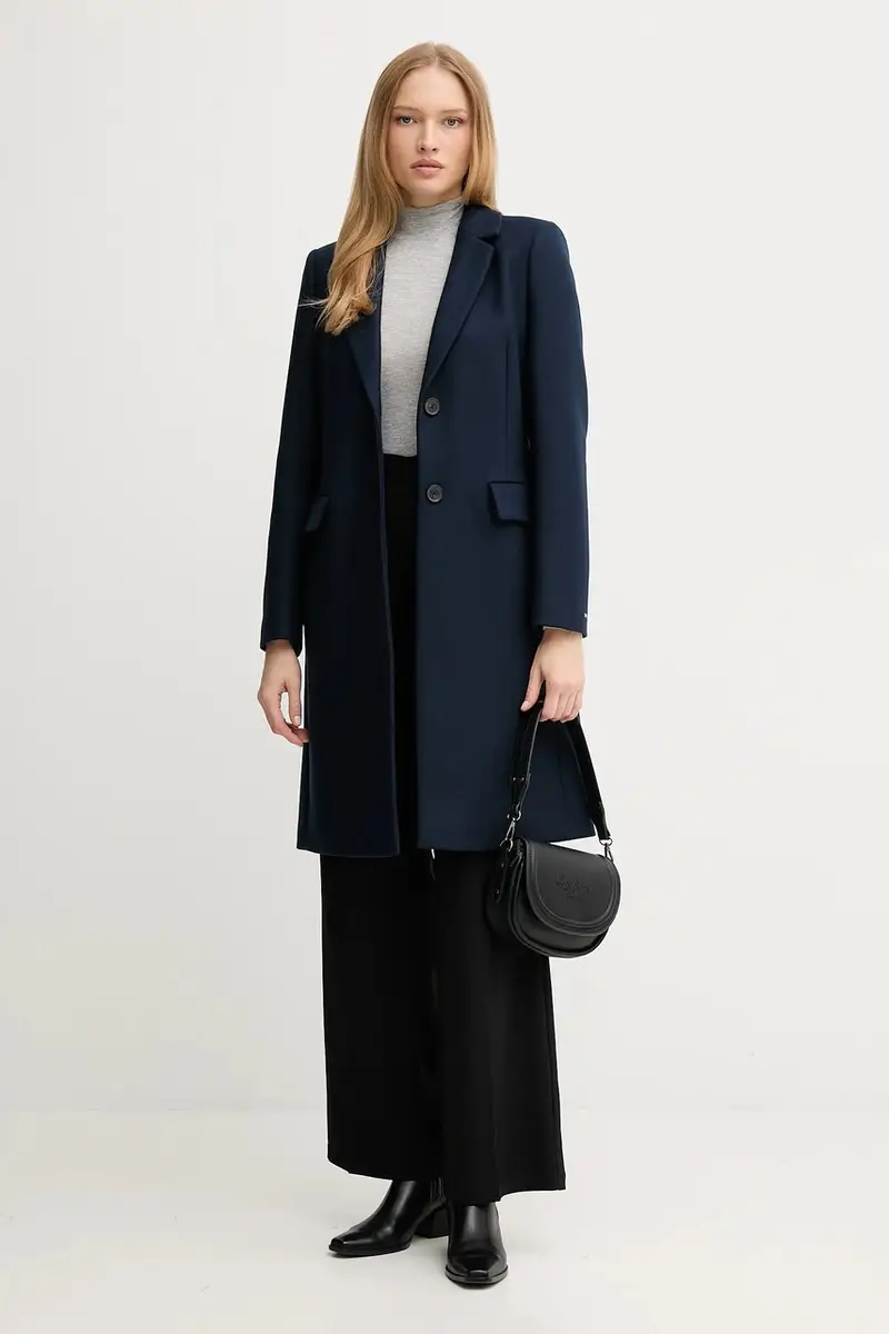 camicia a maniche lunghe colore grigio WW0WW48268 miniatura 2