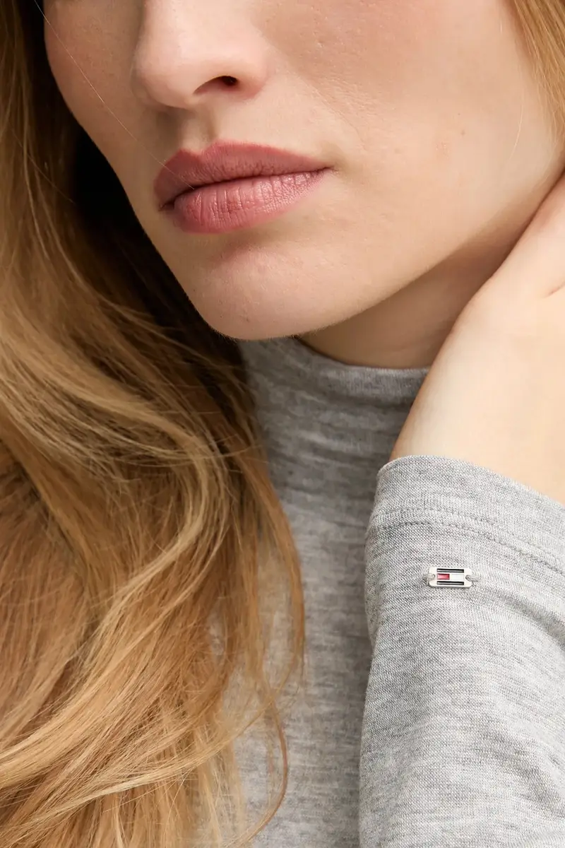 camicia a maniche lunghe colore grigio WW0WW48268 miniatura 5