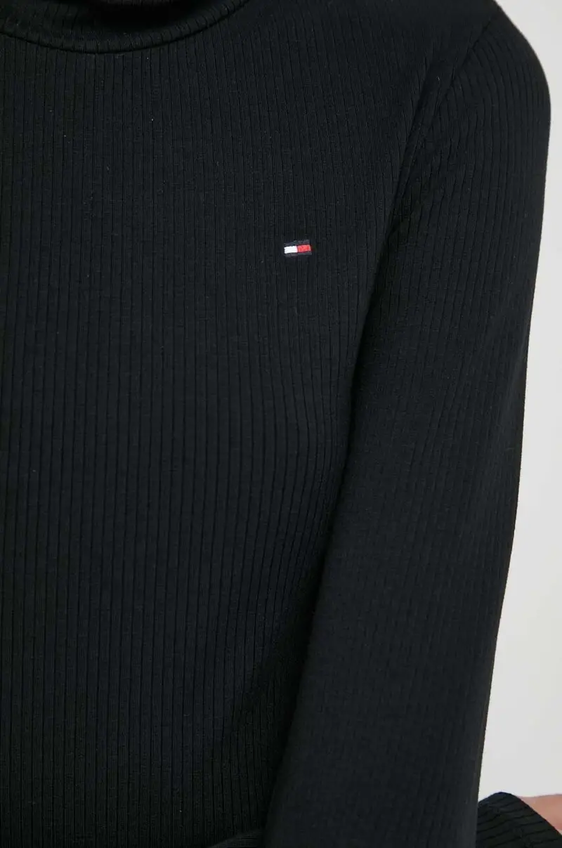 camicia a maniche lunghe donna colore nero WW0WW39826 miniatura 5