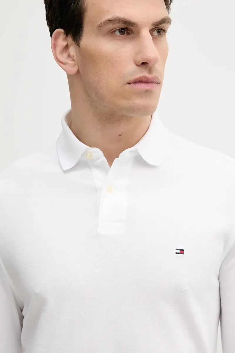 camicia a maniche lunghe uomo colore bianco MW0MW20183 miniatura 4