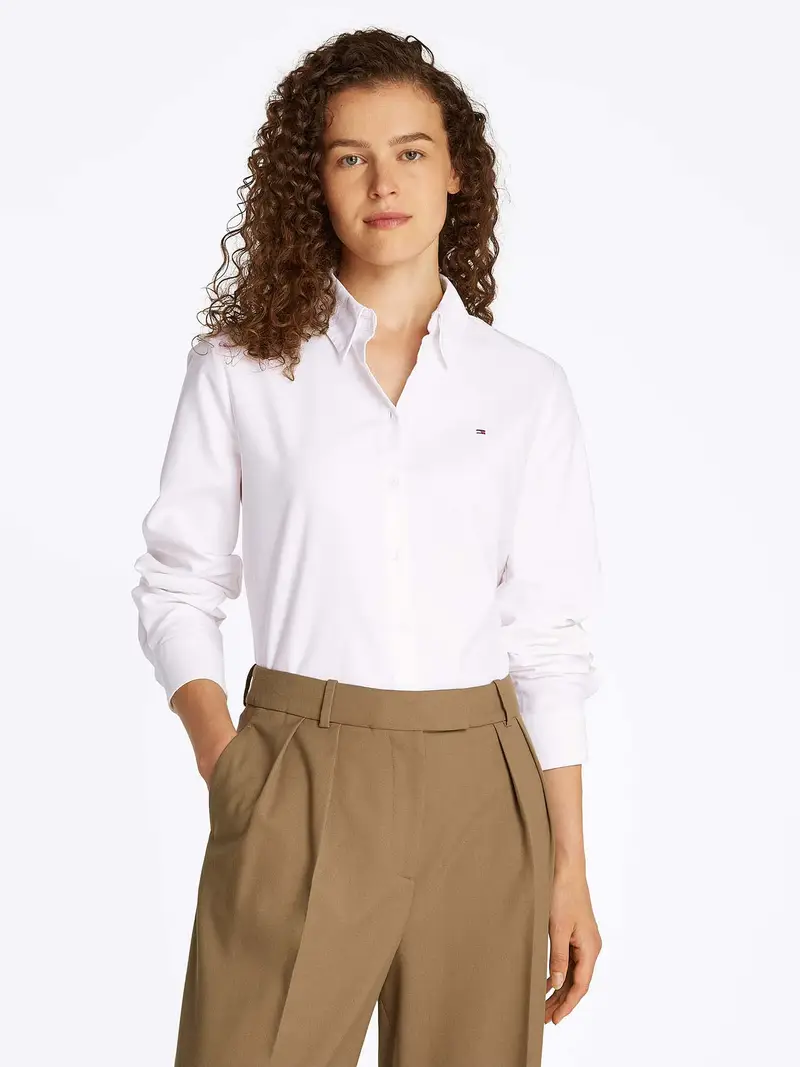 Camicia da donna bianco miniatura 2