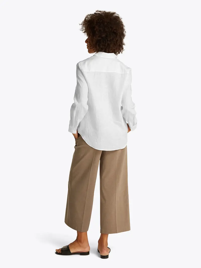 TOMMY HILFIGER Camicia da donna 'ESS' bianco miniatura 3