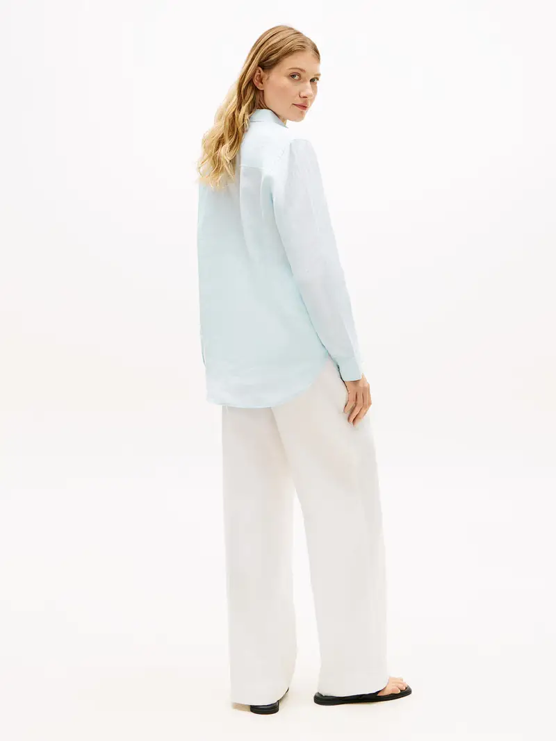 Camicia da donna 'ESS' blu chiaro miniatura 3