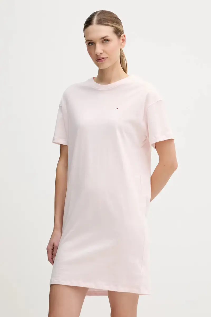 camicia da notte di lana Rosa