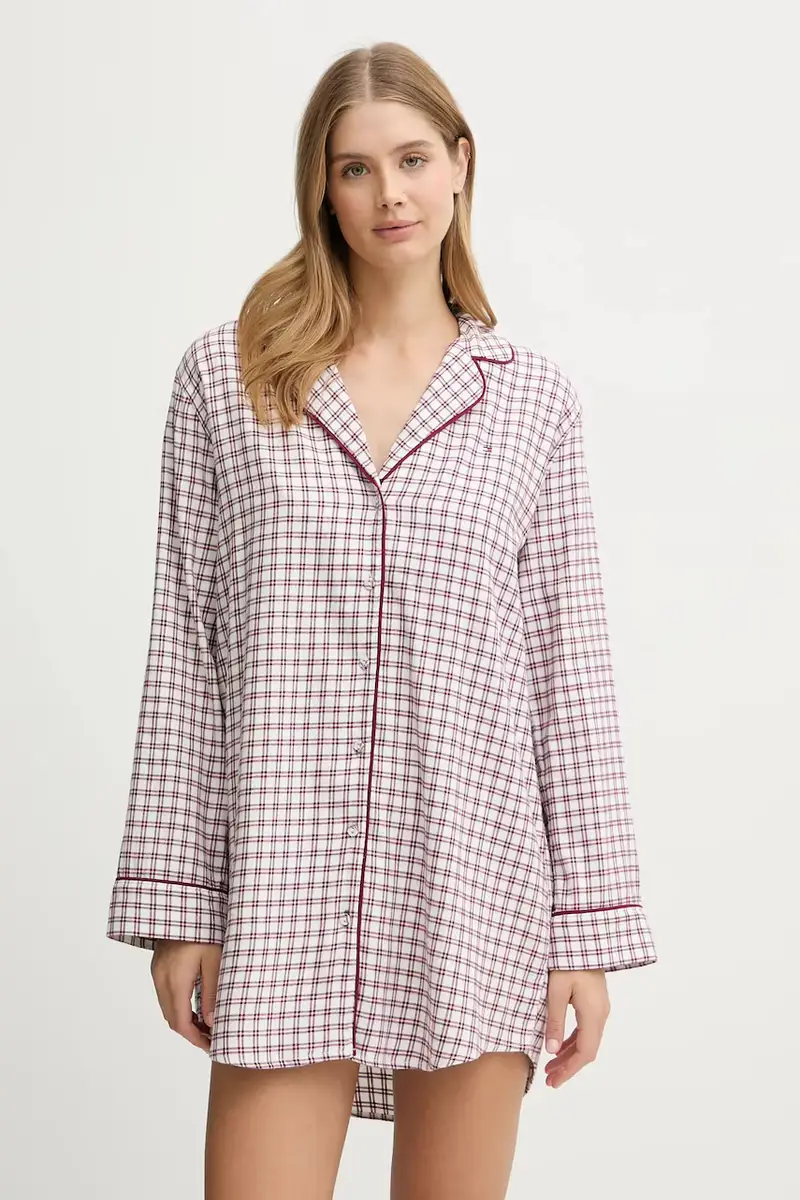 camicia da notte donna colore granata UW0UW06147