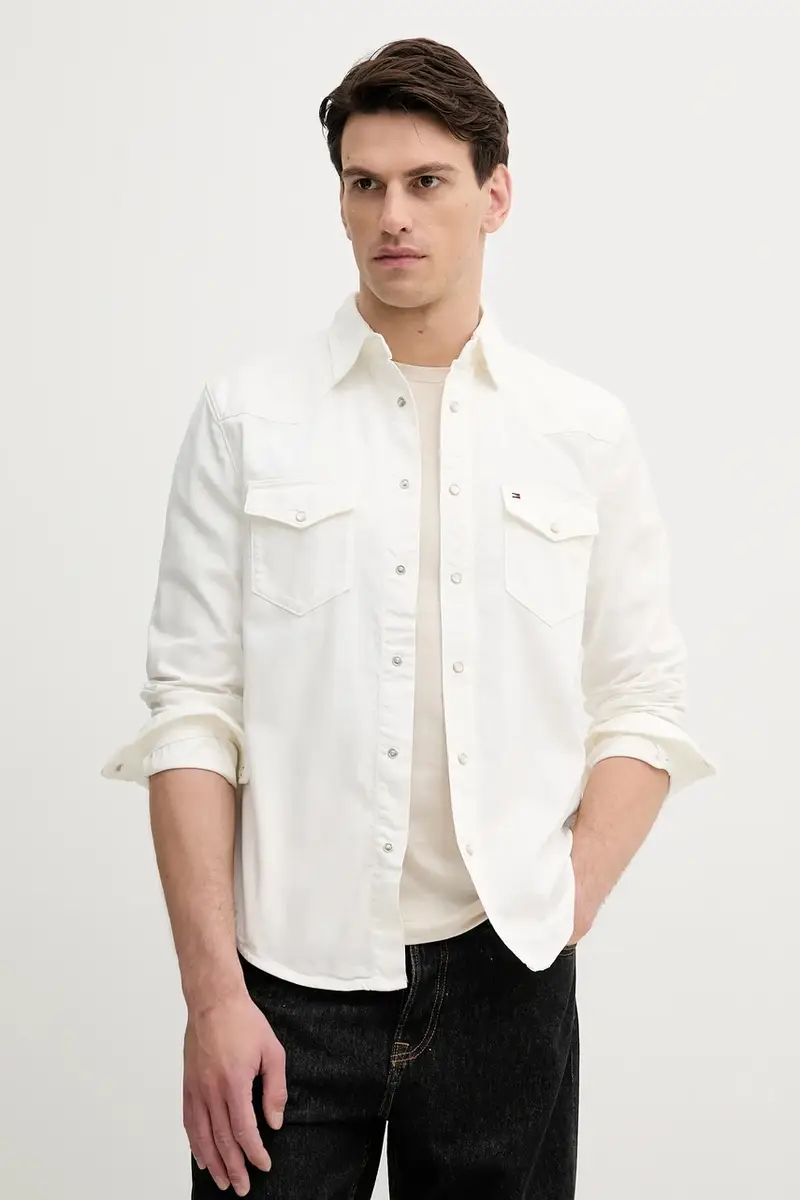 Tommy Hilfiger Jeans Uomo Beige 3123162 miniatura 4