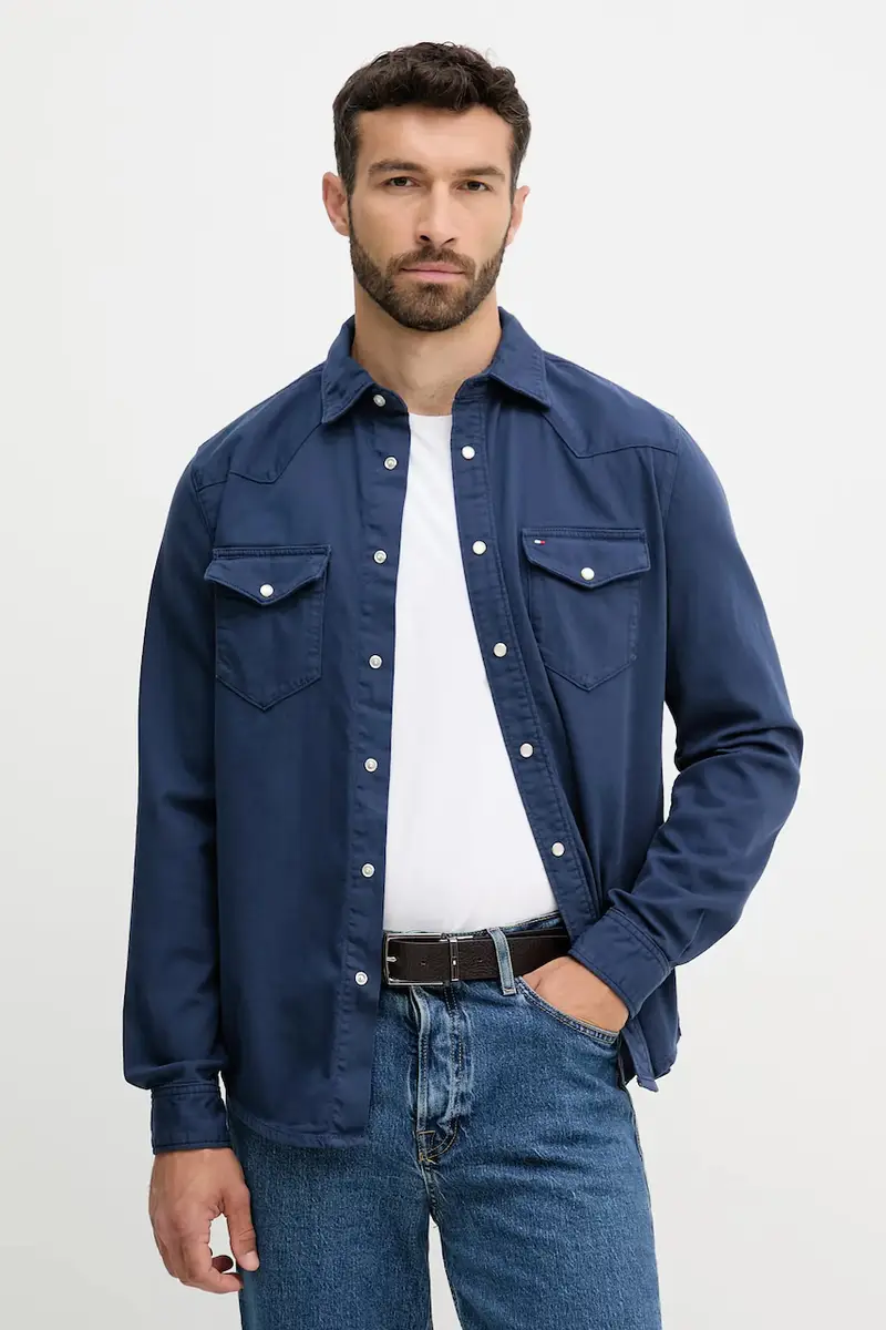Tommy Hilfiger Jeans Uomo Blu 3133678 miniatura 2