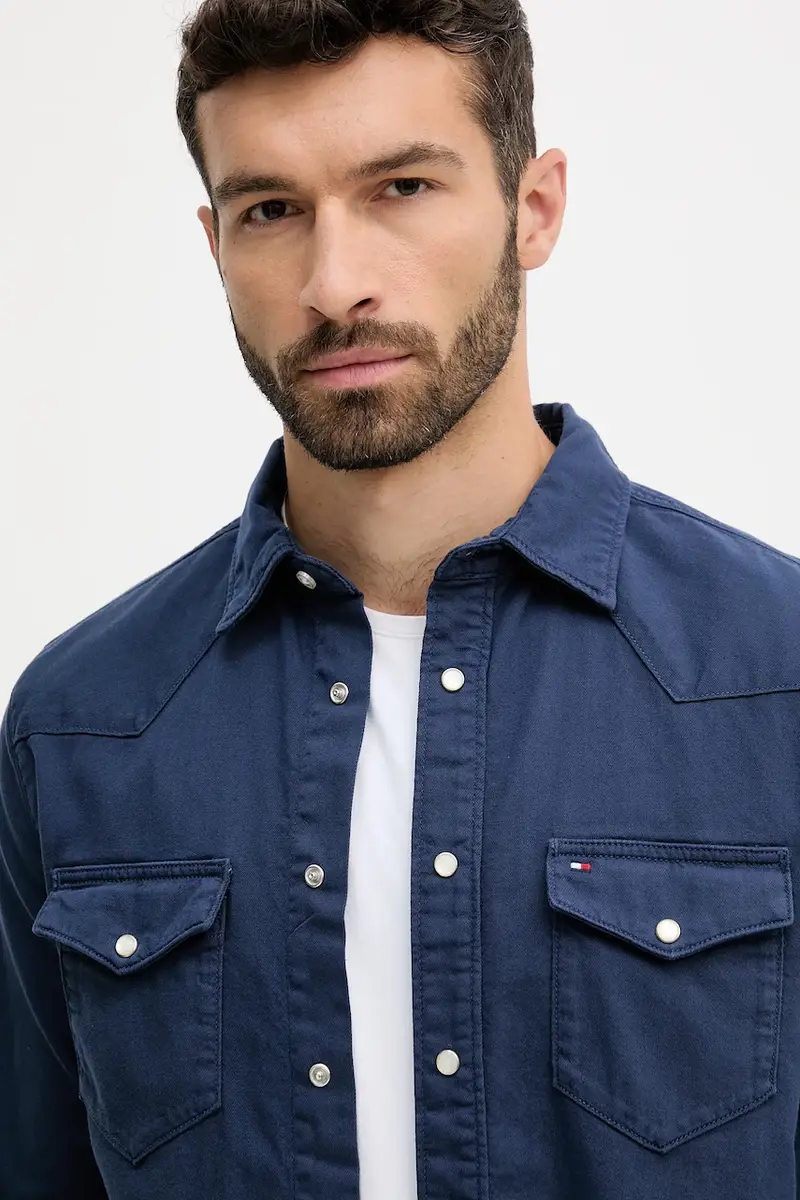 Tommy Hilfiger Jeans Uomo Blu 3133678 miniatura 4