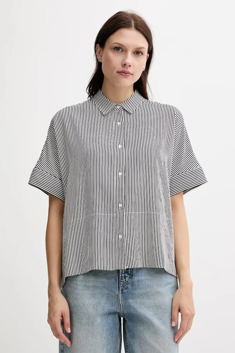 camicia donna colore blu navy WW0WW45883