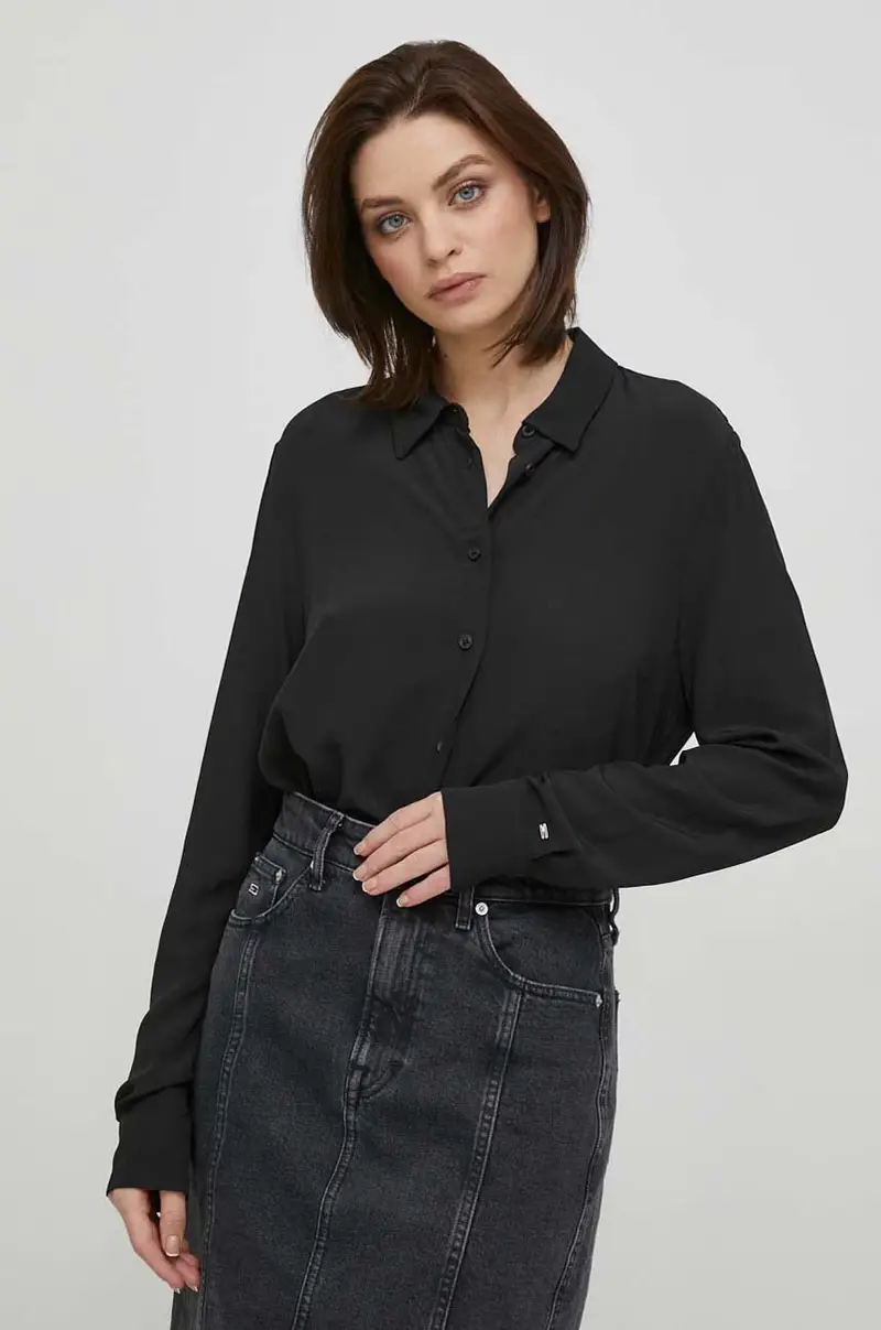 camicia donna colore nero