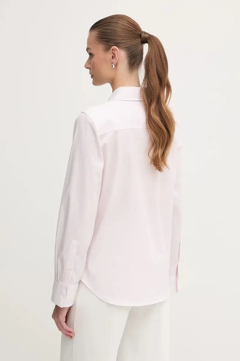 camicia donna colore rosa WW0WW47169 miniatura 3