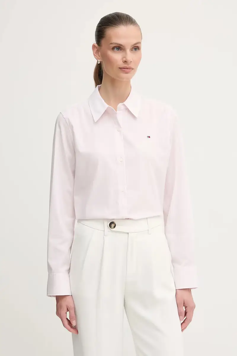 camicia donna colore rosa WW0WW47169