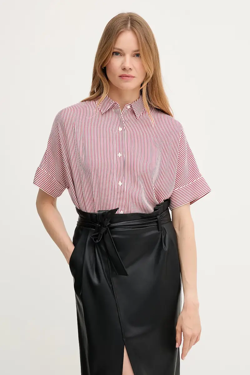 camicia donna colore rosso WW0WW45883