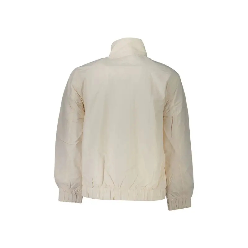 Tommy Hilfiger Giacca Sportiva Uomo Bianca con Zip e Logo miniatura 2