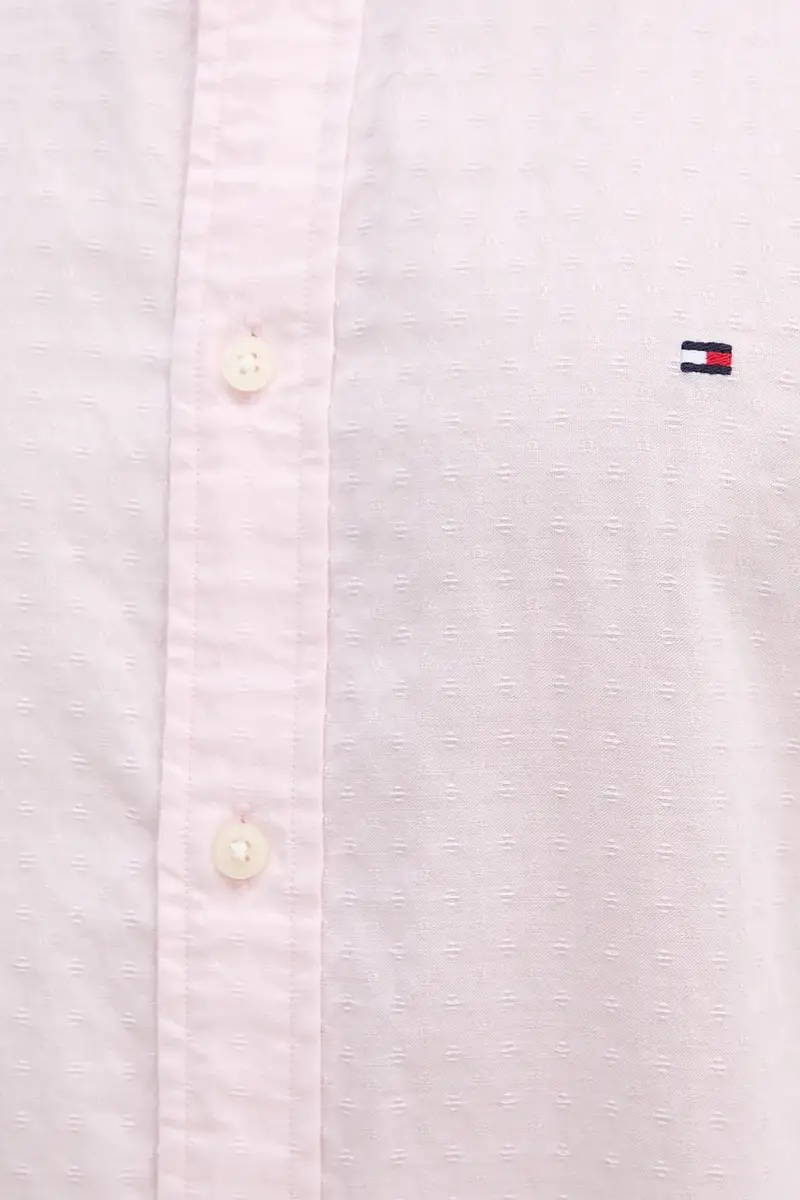 camicia in cotone uomo colore rosa MW0MW39446 miniatura 5