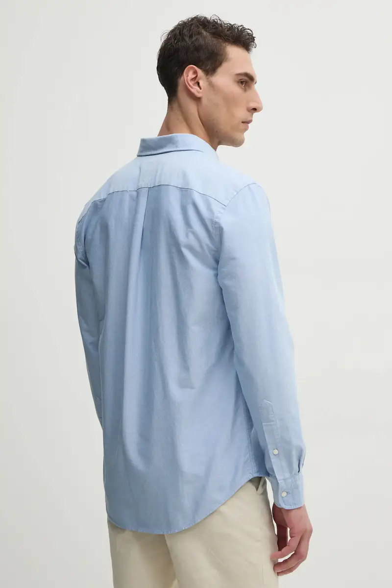 camicia uomo colore blu MW0MW39235 miniatura 3