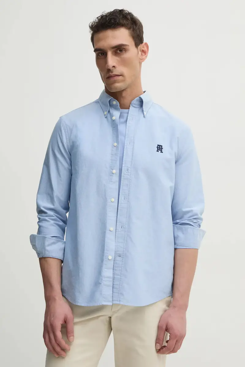 camicia uomo colore blu MW0MW39235