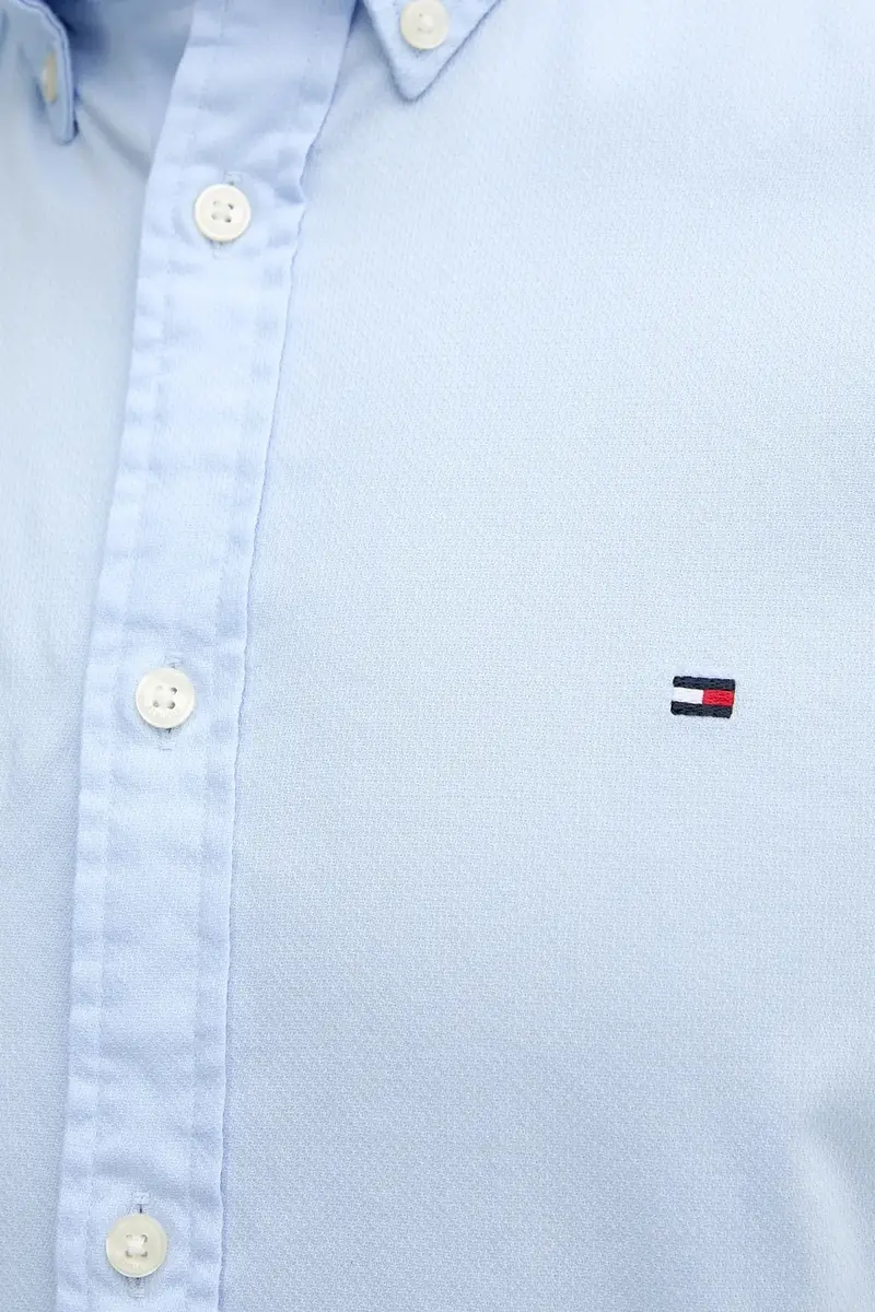 camicia uomo colore blu MW0MW40458 miniatura 5