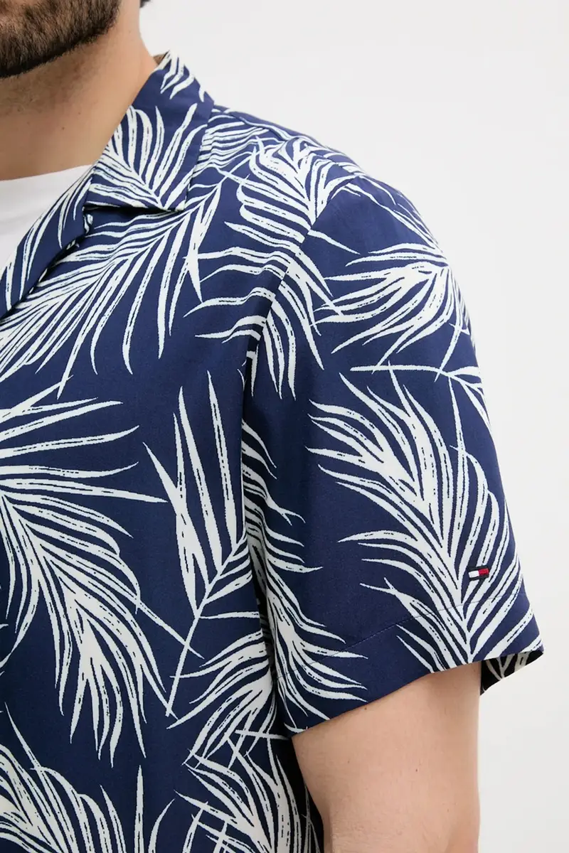 camicia uomo colore blu navy MW0MW39447 miniatura 5