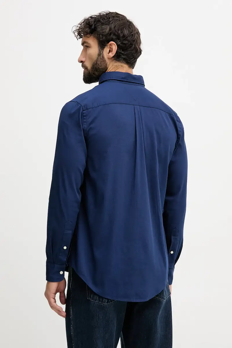 camicia uomo colore blu navy MW0MW40458 miniatura 3