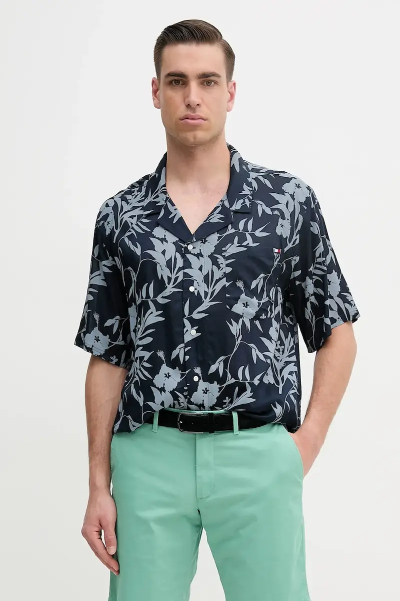 camicia uomo colore blu UM0UM03227 Blu navy