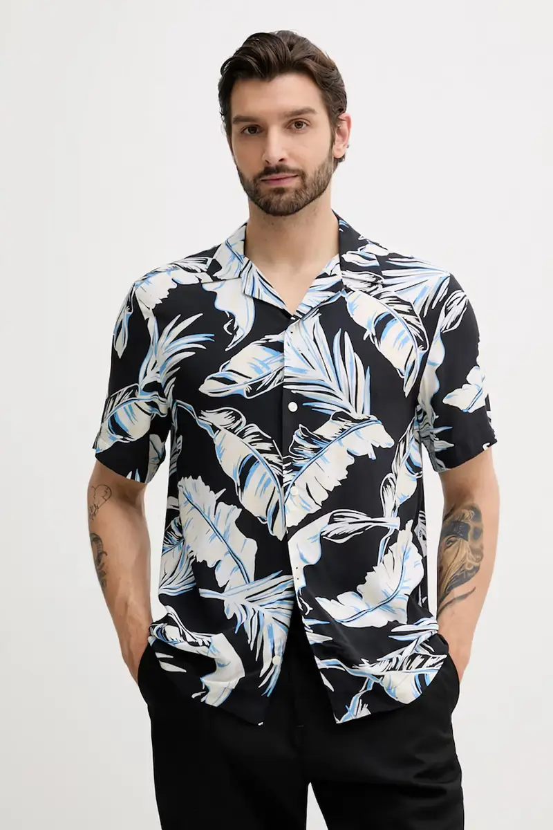 camicia uomo colore nero MW0MW39449