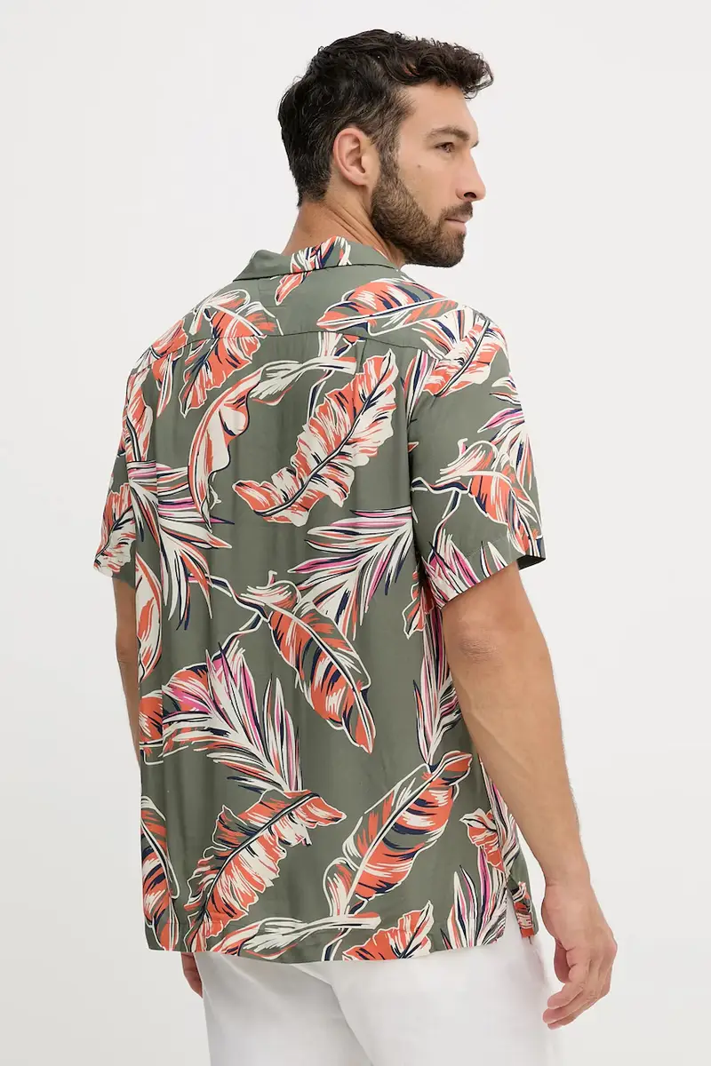 camicia uomo colore verde MW0MW39449 miniatura 2