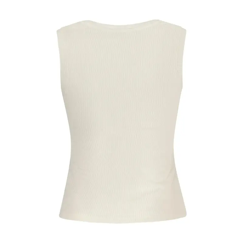 Canotta Donna Beige Ricamo miniatura 2