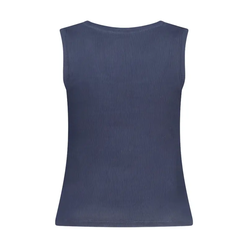 Canotta Donna Blu Ricamo miniatura 2