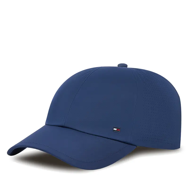 Cappellino Tommy Hilfiger Corp Perforated 6 Panel AM0AM13429 Blu scuro