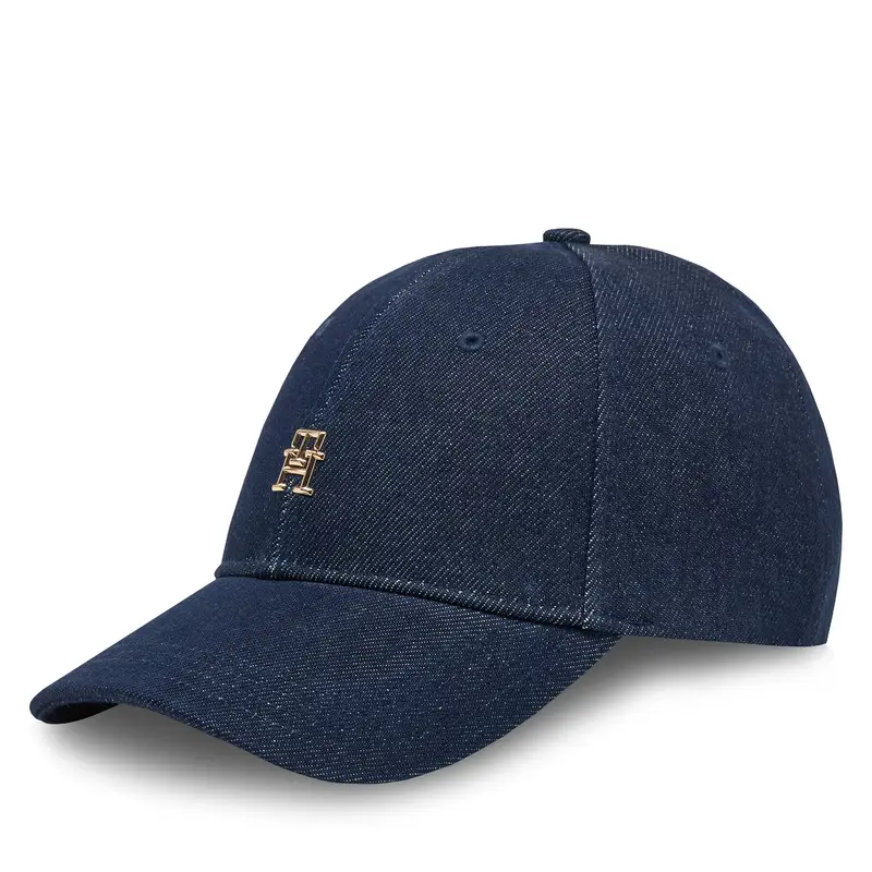 Cappellino Tommy Hilfiger Elevated Chic Denim AW0AW17137 Blu scuro