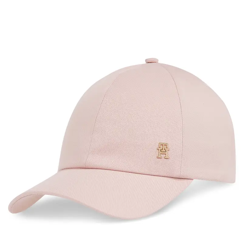 Cappellino Tommy Hilfiger Elevated Chic Soft Cap AW0AW17138 Rosa