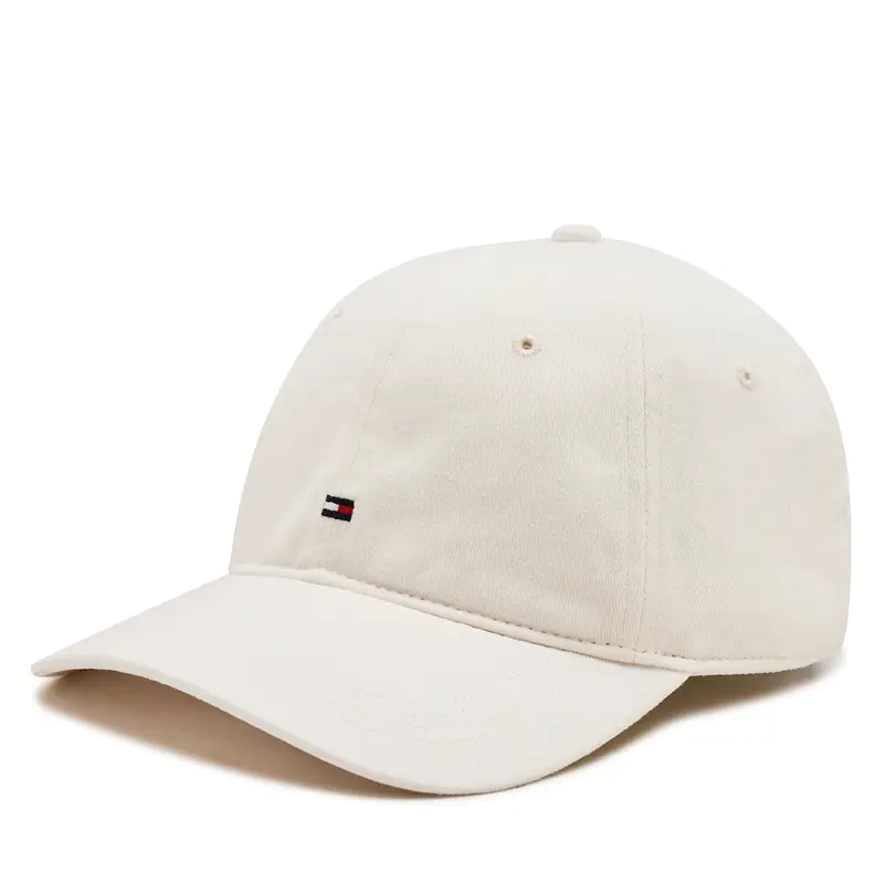 Cappellino Tommy Hilfiger Flag 85 Soft 6 Panel Cap AM0AM12531 Bianco