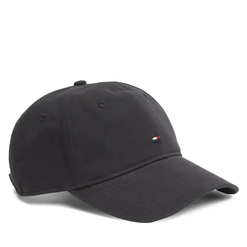 Cappellino Tommy Hilfiger Flag '85 Soft 6 Panel Cap AM0AM12531 Nero