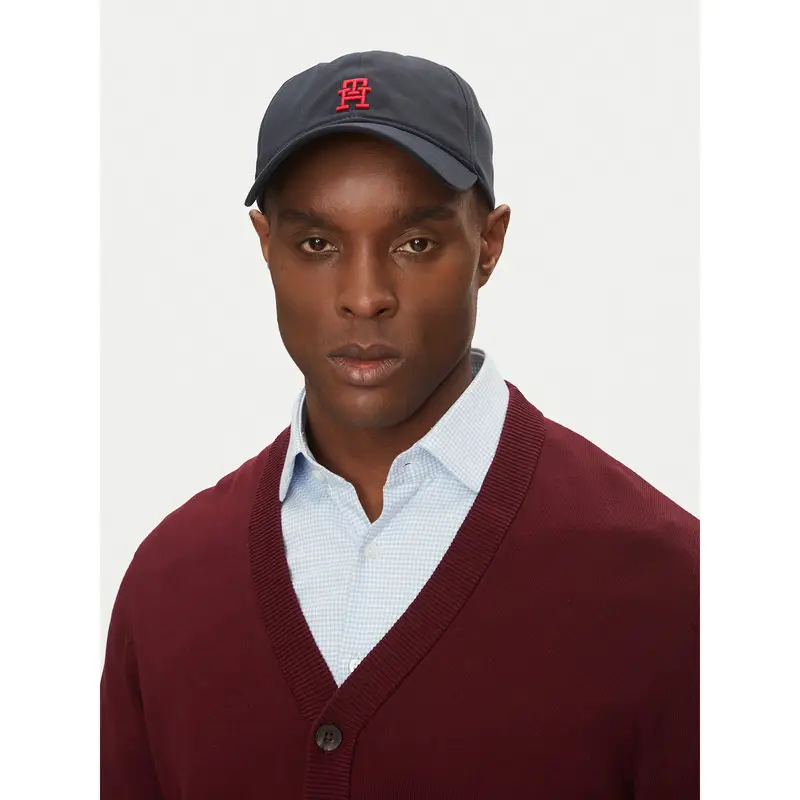 Cappellino Tommy Hilfiger Imd Color 6 Panel AM0AM13542 Blu scuro