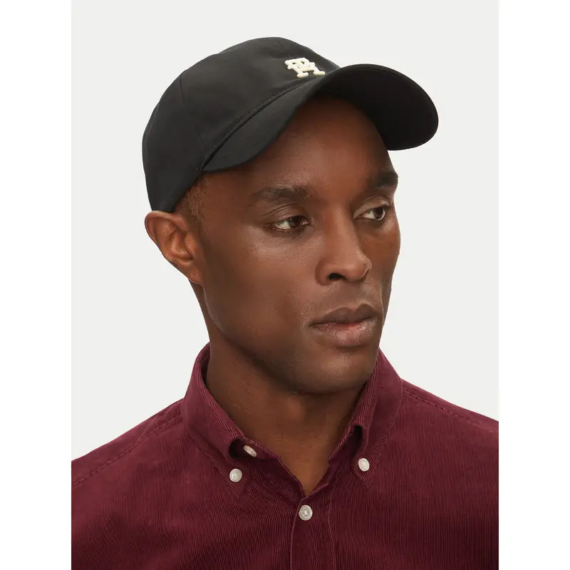 Cappellino Tommy Hilfiger Imd Color 6 Panel AM0AM13542 Nero