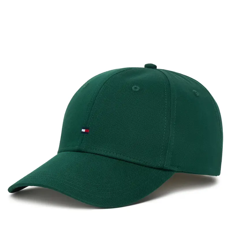 Cappellino Tommy Hilfiger Th Flag Cotton 6 Panel Cap AM0AM13008 Verde